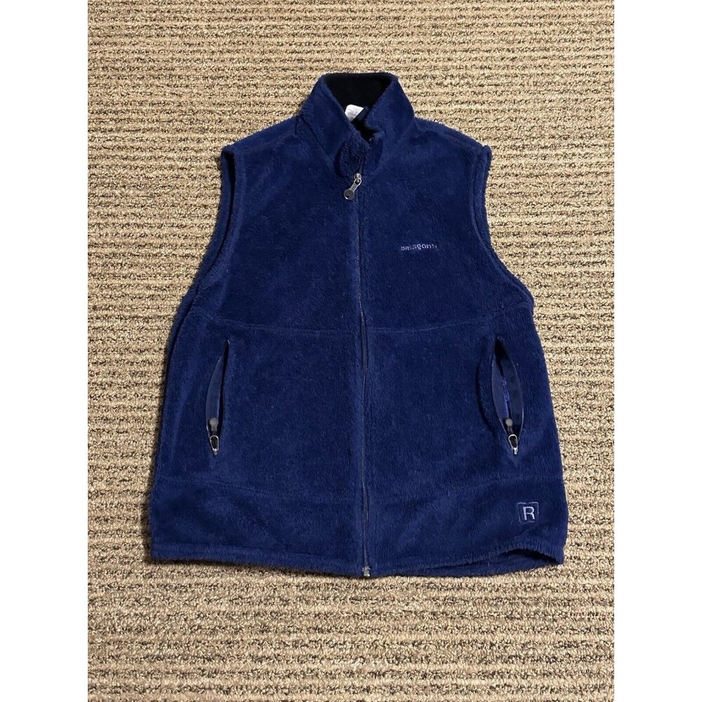 Vintage Patagonia Royal Blue  Fleece Vest Medium